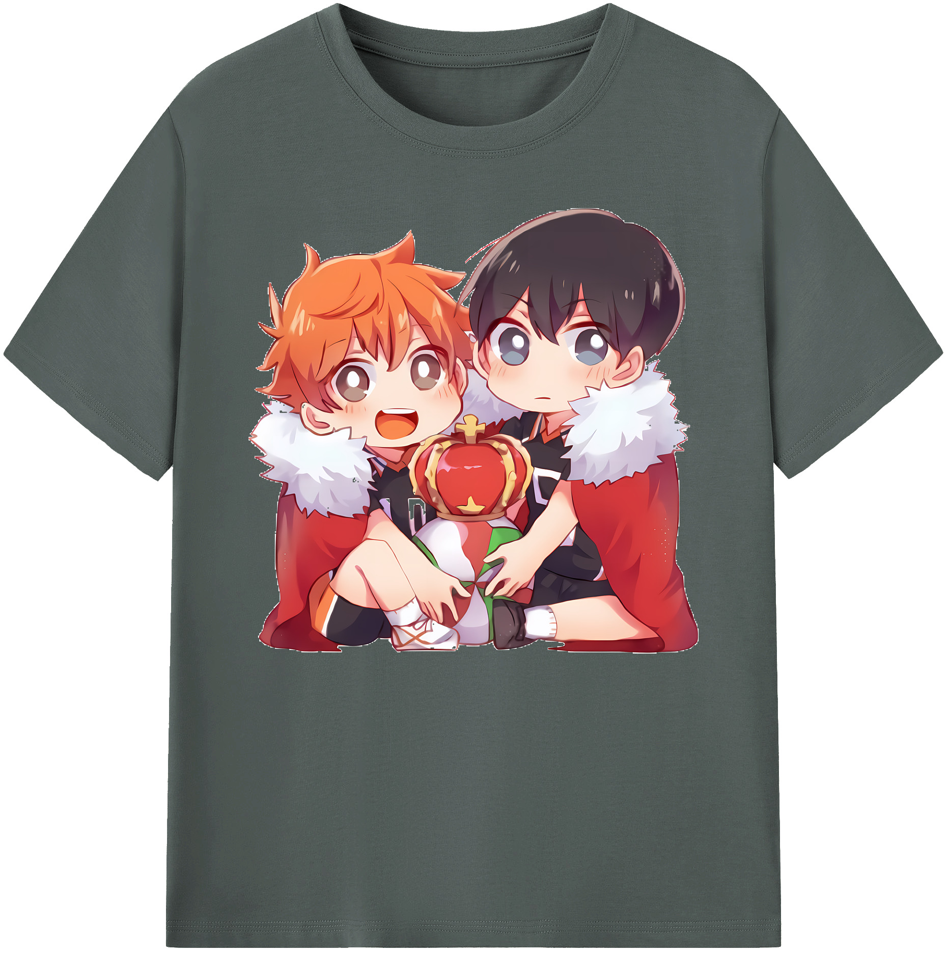 （画像用） ハイキュー!! Haikyu!! 綿100％ メンズ半袖Tシャツ｜肌触りやわらか＆通気性
